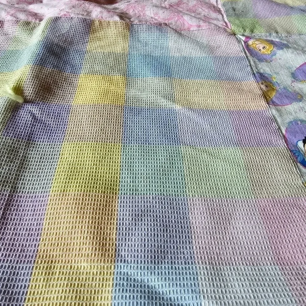 Disney female characters baby blanket‎ hand-made ~59